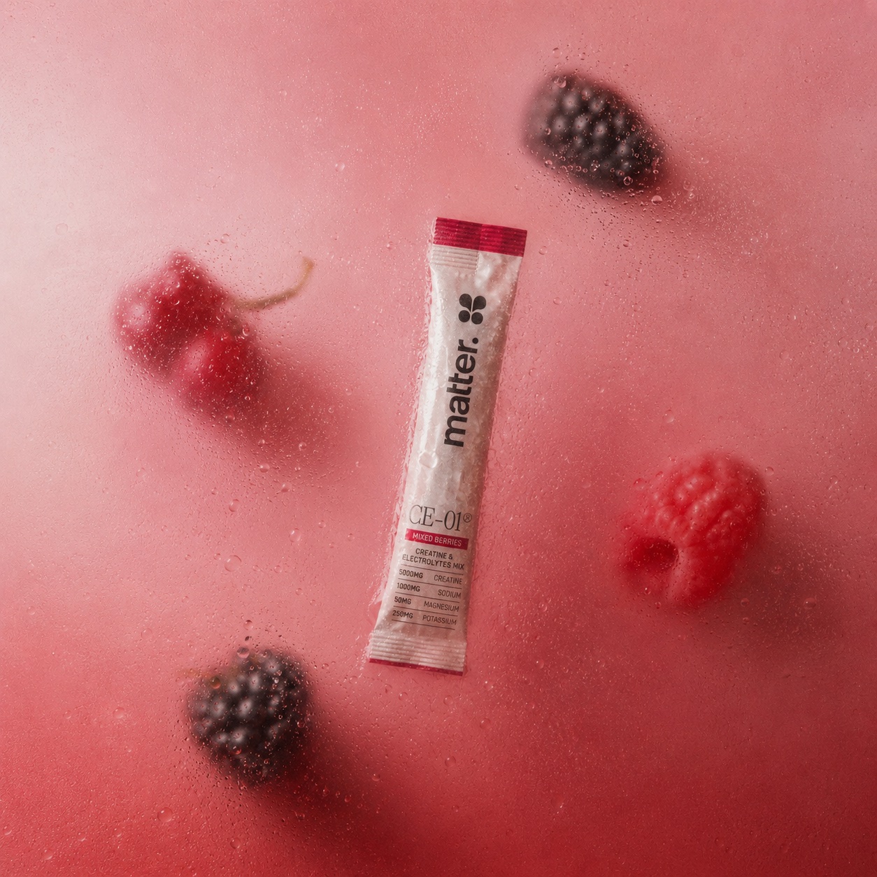 CE-01 Mixed Berries sachet with raspberries and blackberries